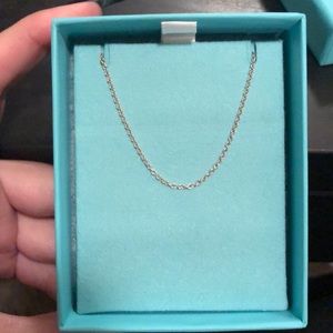 Tiffany&Co. Sterling Silver Chain 18”